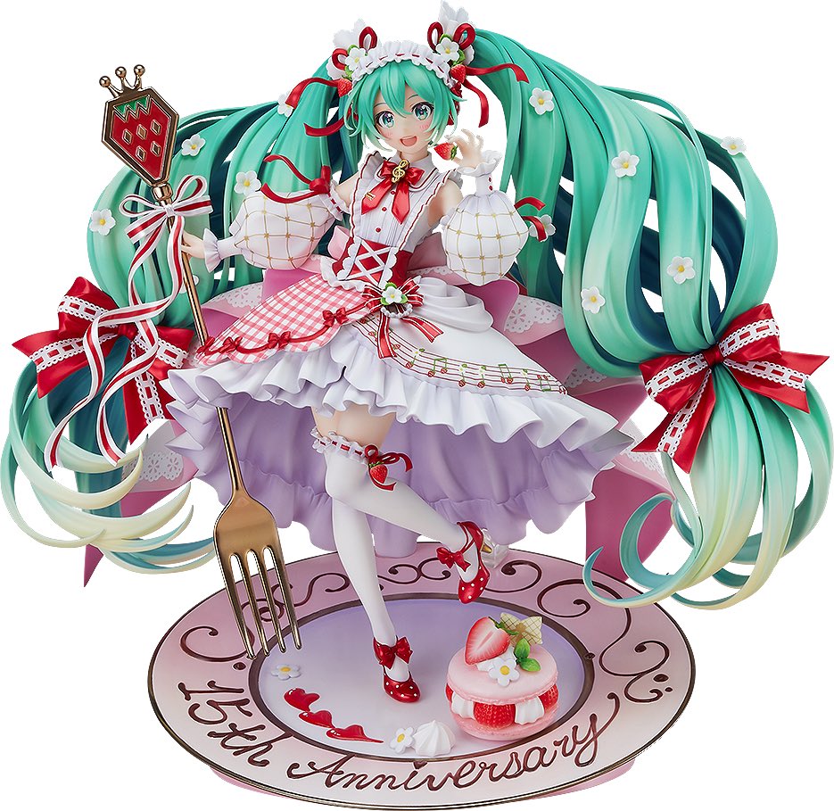 Daily_Hyacine's tweet photo. She kind of reminds me of mikus 15th anni figure https://t.co/iO6FVrS0FJ