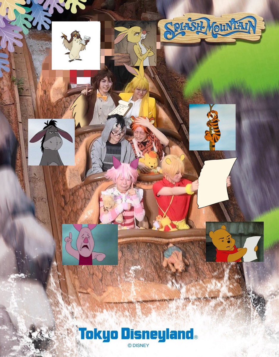 Tsubaki_0629's tweet photo. ⚠︎擬人化仮装
はちみつ探しの旅inスプラッシュマウンテン〜ミームを添えて〜
#Dハロ　#Dハロ仮装 https://t.co/oIQTd9Z6zl