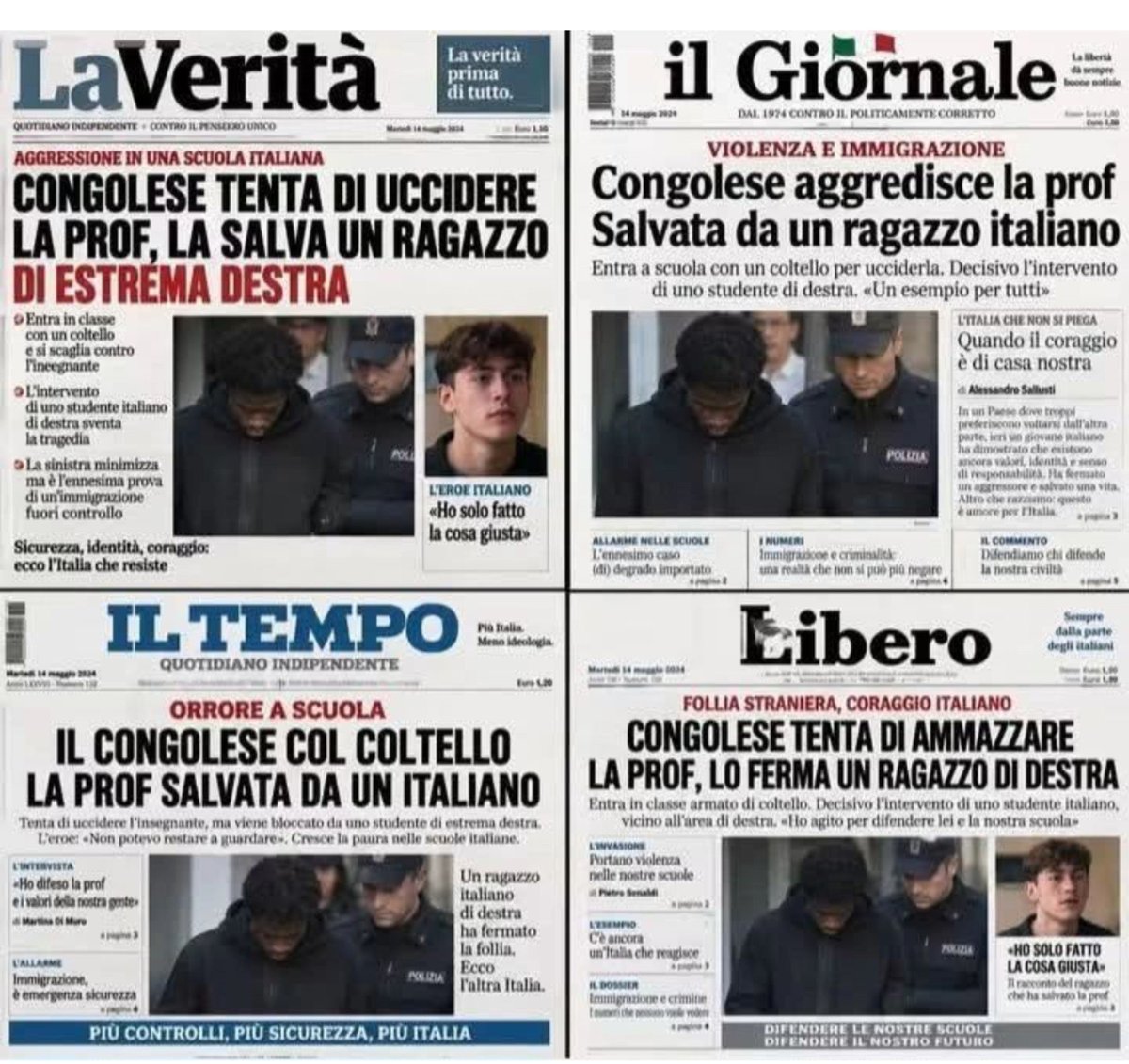 Global_careIT's tweet photo. Le grandi firme del giornalismo ed il mondo al contrario. https://t.co/8HBcVceuAn