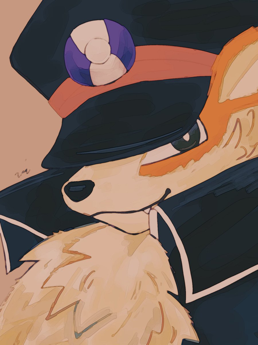 poke0059's tweet photo. 車掌ウインディ
#ポケモンイラスト #pokemonfanart https://t.co/4Vl8kUG8Th