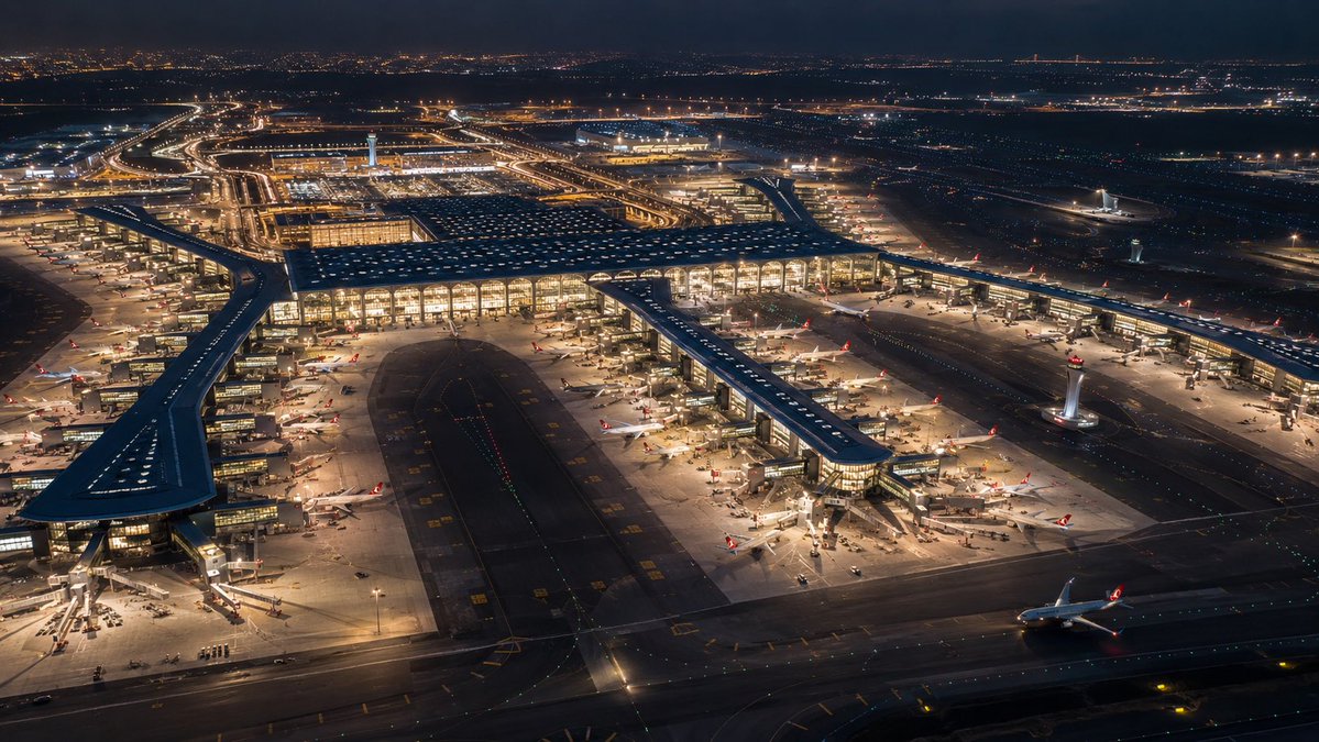 k900m7's tweet photo. مطار إسطنبول يحطم الأرقام القياسية 🇹🇷✈️

🔸 84.5 مليون مسافر بعام 2025
🔹 1,787 رحلة في يوم واحد
🔸 291 ألف مسافر في يوم واحد
🔹 أكثر من 340 وجهة حول العالم
🔸 102 ألف موظف داخل المطار

مساهمته في الاقتصاد التركي تجاوزت 24 مليار دولار سنويًا، يعني 2.2% من الدخل القومي التركي.

الهدف ب 2030 إيرادات 44 مليار دولار وطاقة إستيعابية 200 مليون مسافر

المشروع تم تمويلة من القطاع الخاص👌🏻