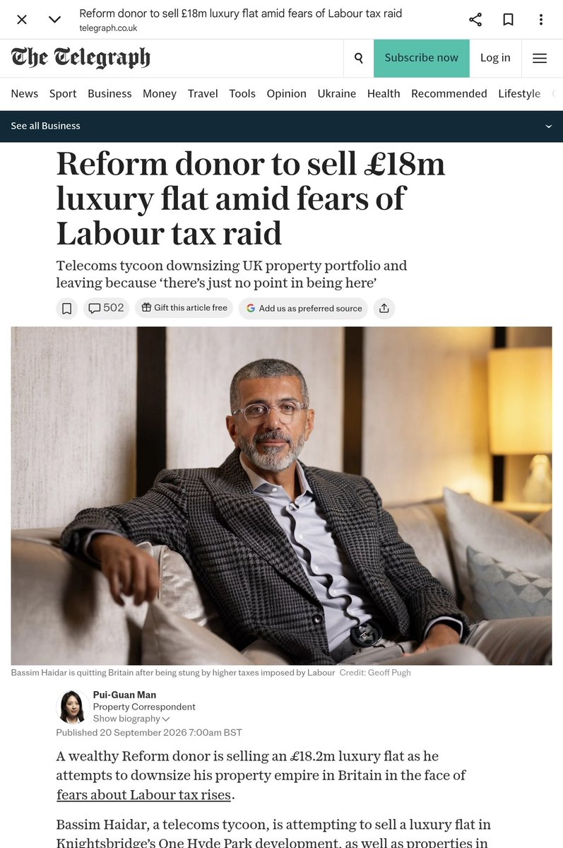 Englishwins's tweet photo. So Reform our taking bribes from foreign invaders before they even gain power!

Reform are not going to save England are they, lets be honest! https://t.co/bD2DwopTEP