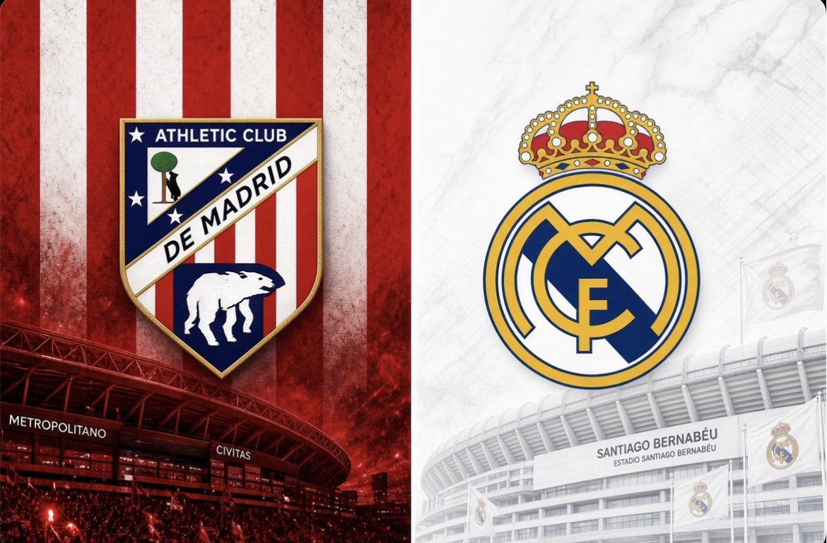 1_phadaH's tweet photo. Madrid is Our bitterest rival.

Atlético and Gil Marín are at war with us.

So Culérs, who will we supporting today? At this point, both teams to lose 😭 https://t.co/flaiTK6xoL
