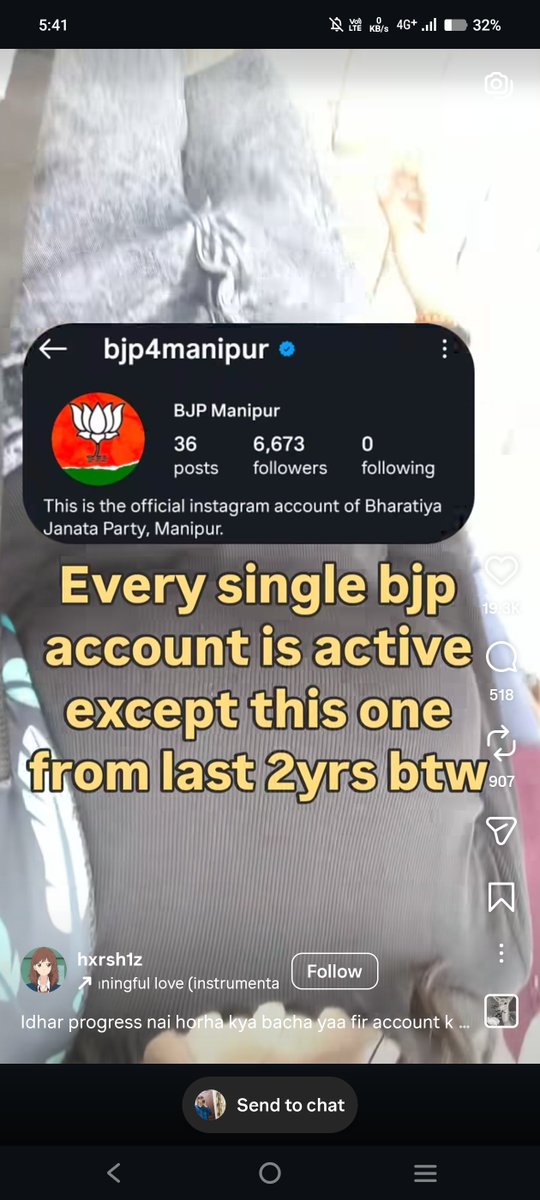 Oxygen18_'s tweet photo. Every single BJP account is active right now except this one from last 2 years. Asa kyu ?? https://t.co/5NtmgoFp7p