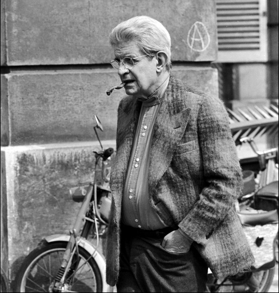 psy_lacanian's tweet photo. For those unfamiliar with Jacques Lacan 1901 – 1981, here is a brief introduction to him:

Lacan earned a medical degree in 1932 and was a practicing psychiatrist and psychoanalyst in Paris for much of his career. He became a candidate member of the Paris Psychoanalytic Society in 1934, and in 1953 he began his public seminar at Sainte-Anne Hospital.

He acquired celebrity status in France after the publication of his essays and lectures in Écrits 1966.

He founded and headed an organization called the Freudian School of Paris from 1964 until he dissolved it in January 1980.

Lacan held that language is constitutive of the unconscious, and his best-known dictum states that "the unconscious is structured like a language" He is also known for the mirror stage and for the three registers of the Imaginary, the Symbolic, and the Real.

His major achievement was his reinterpretation of Freud's work in terms of structural linguistics, drawing on Ferdinand de Saussure and Roman Jakobson and on the structuralism of Claude Lévi-Strauss.

His work has had a significant influence on continental philosophy, post-structuralism, literary criticism, feminist theory, and film theory.

In his own psychoanalytic practice, Lacan was known for controversial innovations, notably the variable-length session.