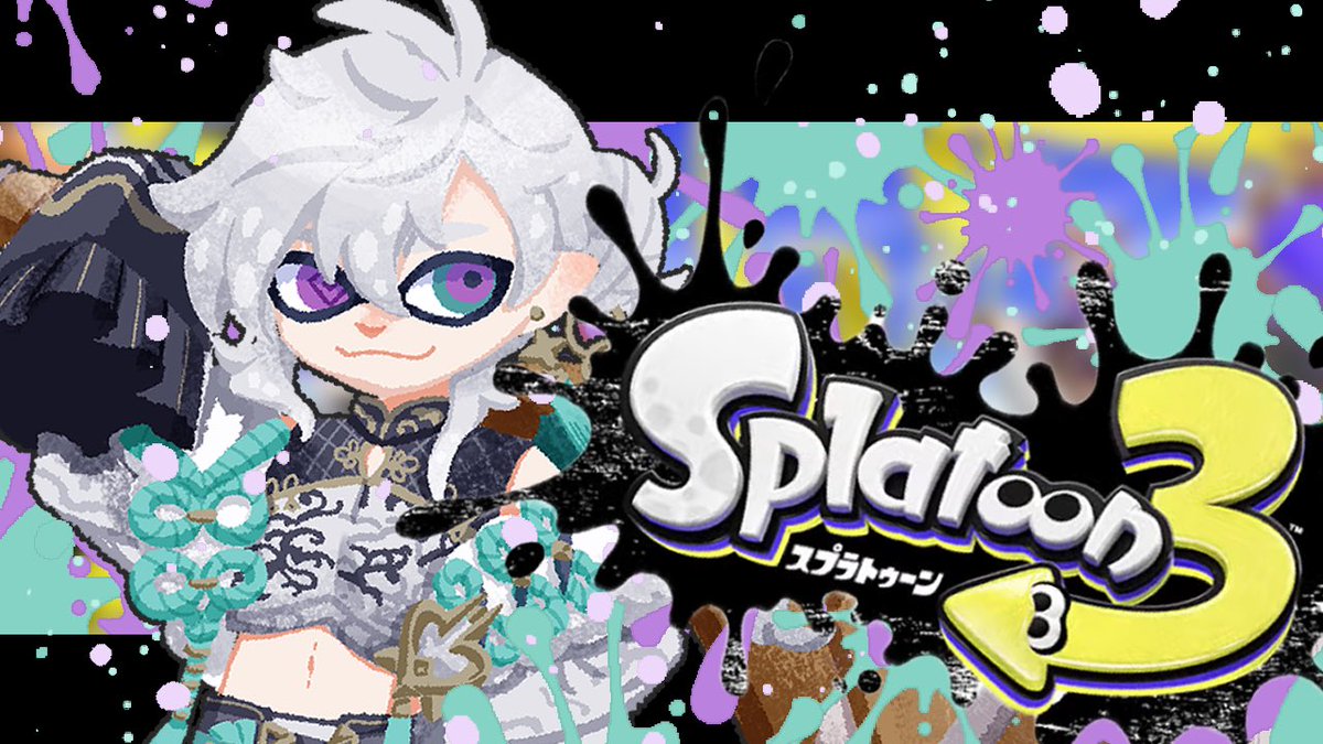 Kagetsu_2434's tweet photo. 【スプラトゥーン3】Xにいこうよ【叢雲カゲツ/にじさんじ】 https://t.co/zyQeGrcOrs <22:00> https://t.co/kuIaxjyRic