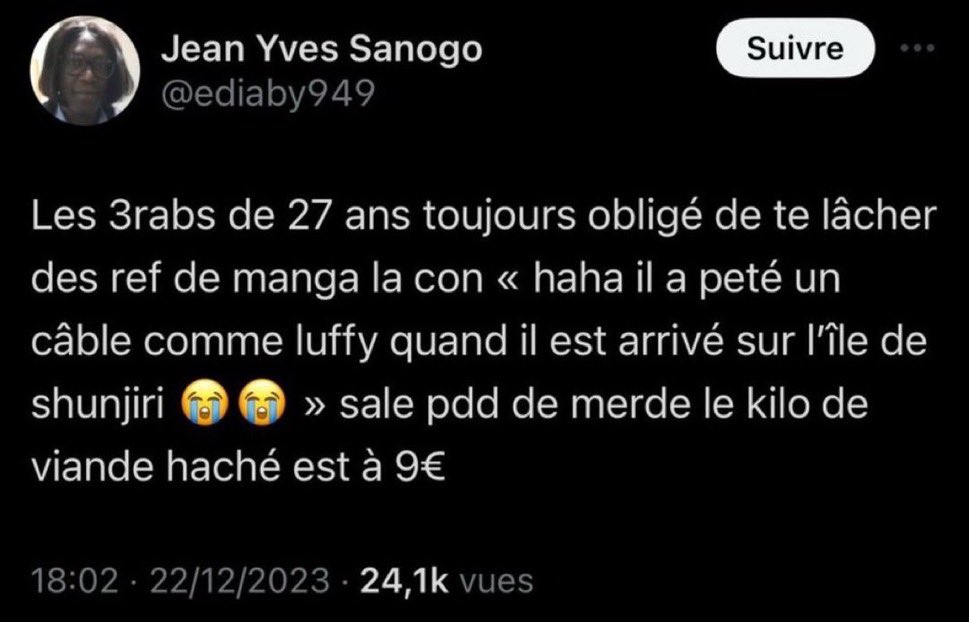 LMM_7777's tweet photo. @bylkJR_ “comme gold roger” 🤪 https://t.co/5UrpMwoS6c