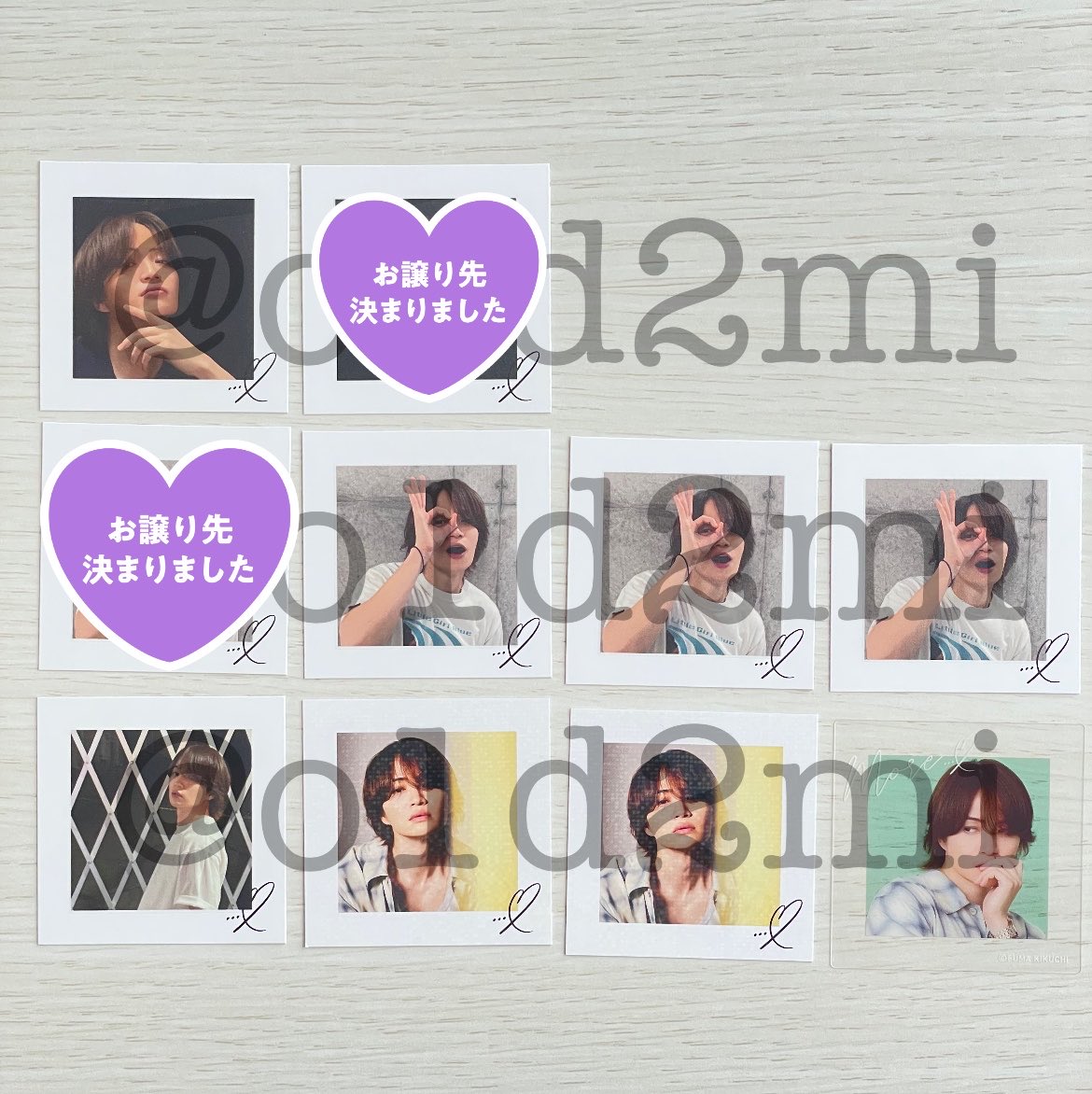 o1d2mi's tweet photo. 【交換】おふうかいVol.4 フォトカード(ランダム)

譲→画像1枚目

求→画像2枚目

郵送📮or10/6大阪にて交換希望です。
まとめて交換できる方優先いたします。
よろしくお願いいたします。

#more
#おふうかいVol4
#フォトカード交換
#菊池風磨 https://t.co/sVVu2wc0EK
