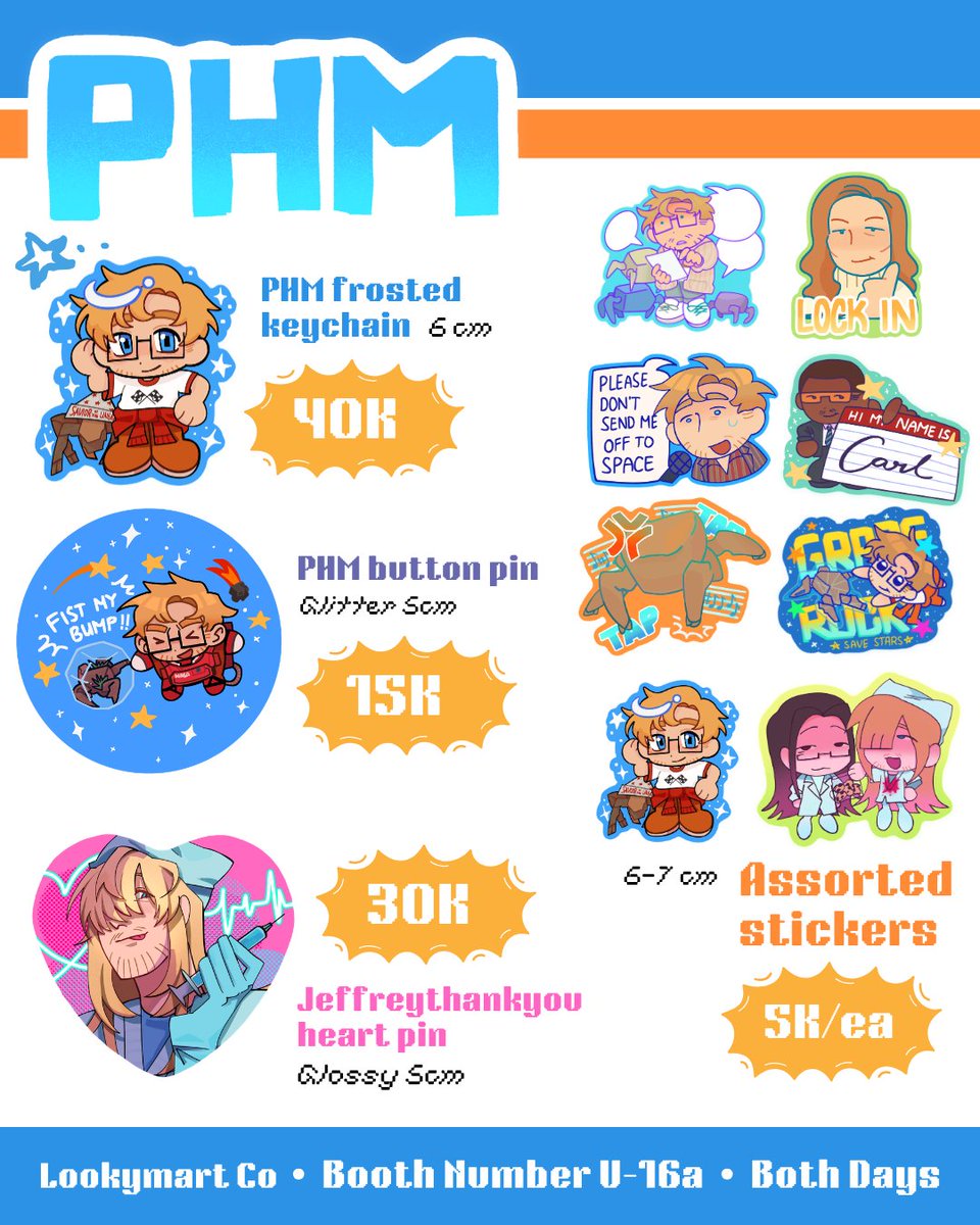 intelshrimp's tweet photo. [likes &amp; reposts are appreciated!]
Shrimpfi's #CF23 catalogue is out!
📌 Booth : Lookymart - U16a
🗓️ PO form closes on 27 September
✅ Both Days
📦 OTS only
🌟 Fandoms : GSGW, PHM, Collinlock16 (A1P1), ILA, DBH
⛓️‍💥 PO Link : https://t.co/pePm2upm9S

#cf23catalogue #comifuro23 https://t.co/iiZAxbS4gg