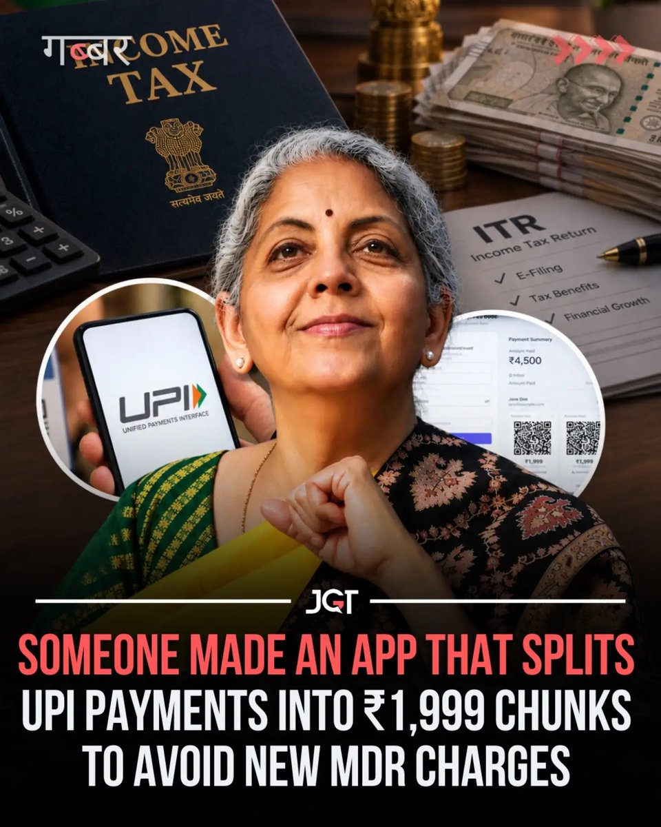 InterferonEi's tweet photo. India is not for beginners 🤣🤣
Someone made #one999 app which splits your bill into part payments that evade MDR 😁😁😁
@HiHyderabad @ApnaSecbad
IC SM #Gabbar https://t.co/c6m6t5IHbY
