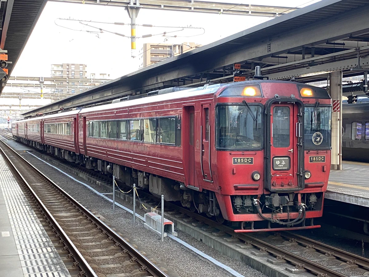 急行 由布2号【602D】 on X: 
