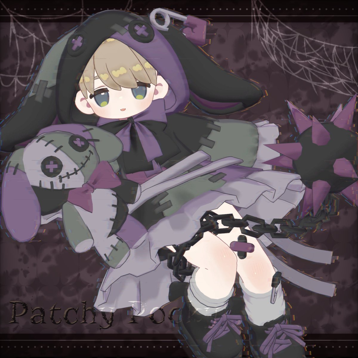Pom_pm_pm's tweet photo. 🎉発売記念RTキャンペーン

『Patchy Pooky』
https://t.co/t3Cvj0dK1T

🎁Follow＋RTで抽選2名様にプレゼント！

📆9月23日まで

#booth_pm #VRChat #キプフェル #ネメシス3D #エルシオン3D #Powari3D https://t.co/YuvJWltid4