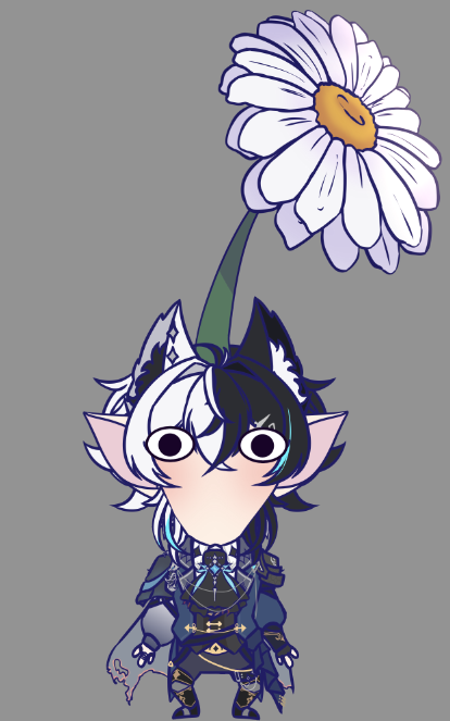 Maree_DreamVT's tweet photo. Lil cutie Pikmin model art I got done today~💜 https://t.co/oArbWbLK4D