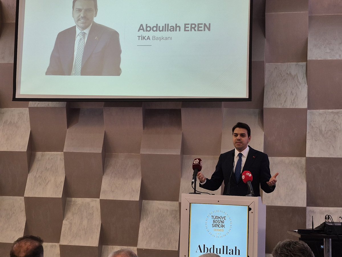 abdullahciftci7's tweet photo. Türkiye-Bosna. Sancak Derneği tarafından düzenlenen ve TİKA başkanı Sn. Abdullah Eren’in sunumu  ile gerçekleşen  “Türkiye’nin Balkanlarda artan rolü”temalı program’a iştirak ettik, Rumeli camiasının eşrafları ile birlikte olma, hasbihâl etme ve TİKA başkanın etkili sunumunu takip etme fırsatı bulduk. Programda emeği geçenleri tebrik ediyorum…🇹🇷