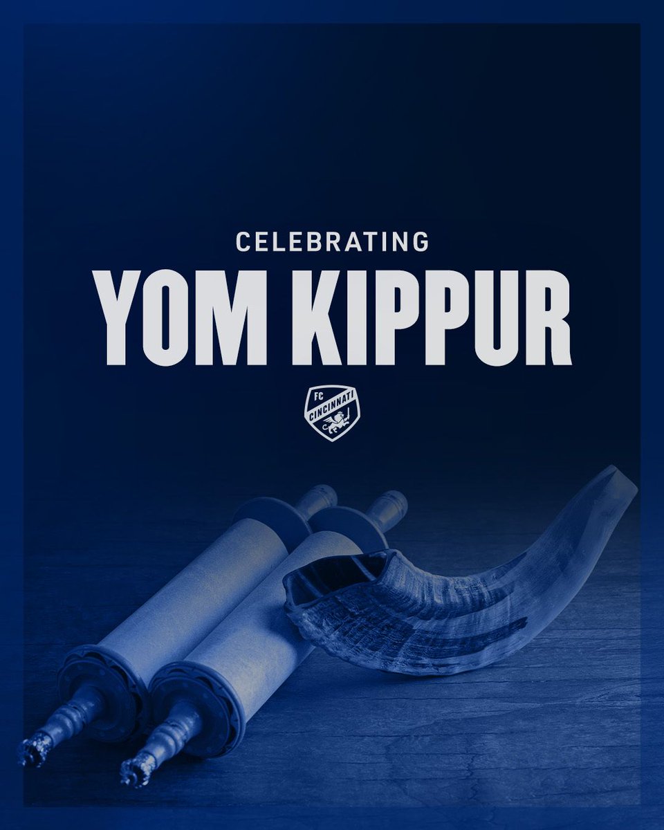 fccincinnati's tweet photo. Wishing a meaningful Yom Kippur to all who observe. 🕊️ https://t.co/Y71TTEro6W