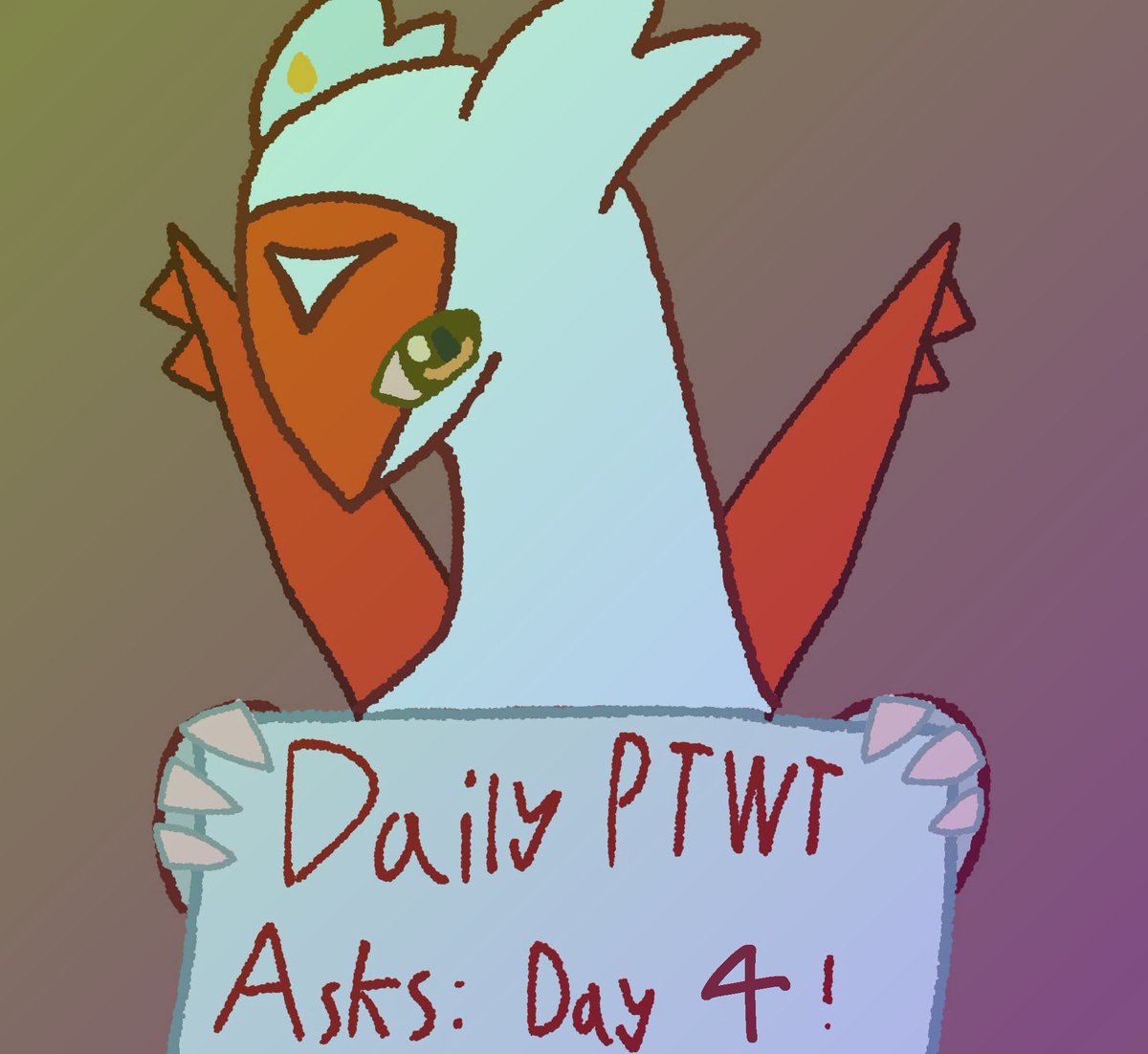 upon_an_eon's tweet photo. DAILY #PARODYTWT AND #POKETWT QUESTIONS!

Day 4, for MUSES!

What’s your biggest fear, ever? https://t.co/e65vRBxzVG