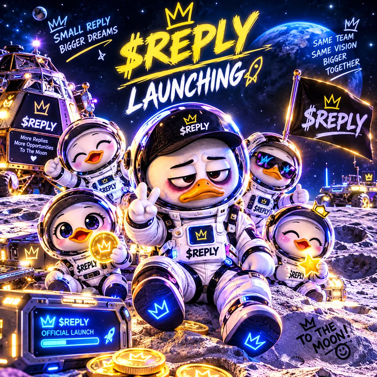 loovln's tweet photo. @NoReplySOL My entry @NoReplySOL
$REPLY Launching Beyond the Moon 🚀
#REPLYmeme https://t.co/xnDFhh5oNW