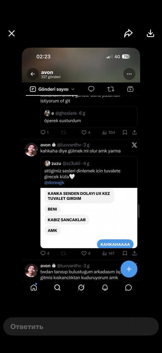 ghoslere's tweet photo. sen mi gerçek ismini söylemek istersin sayın avon yoksa biz mi söyleyelim nova https://t.co/iIoNMsjpBm