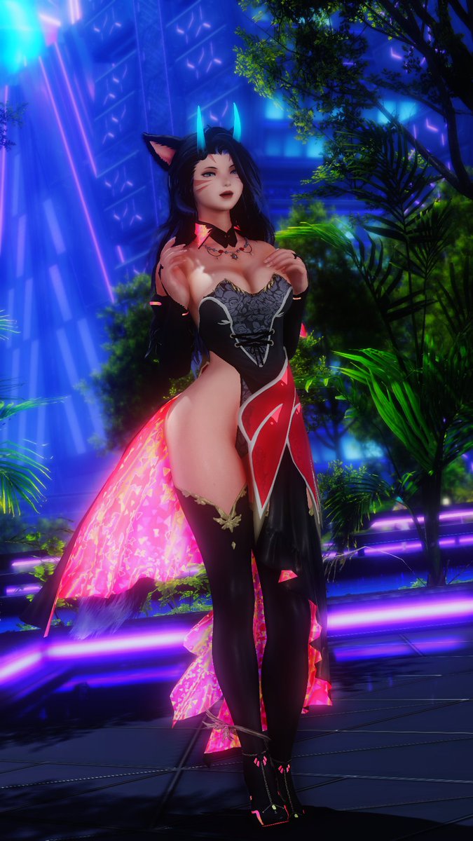 LunarisKitsune's tweet photo. #FF14lewd #Miqote #GPOSERSNSFW https://t.co/7iUWDycq9S