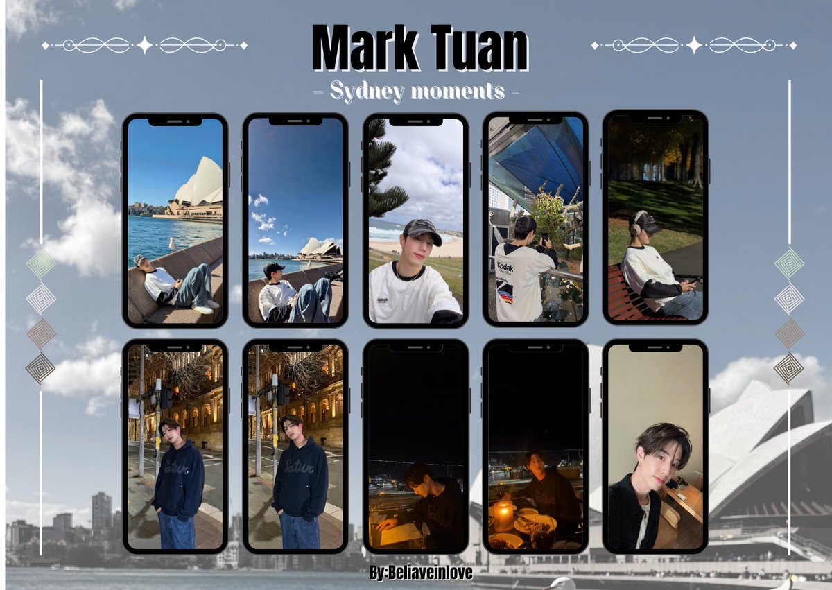 Beliaveinlove's tweet photo. ꒰ Wallpaper Mark Tuan ꒱ ✦⸝⸝ 
-𝑆𝑦𝑑𝑛𝑒𝑦 𝑚𝑜𝑚𝑒𝑛𝑡𝑠 🌊☀️🦘-

#MarkTuan #段宜恩 https://t.co/QLNOff5JBH