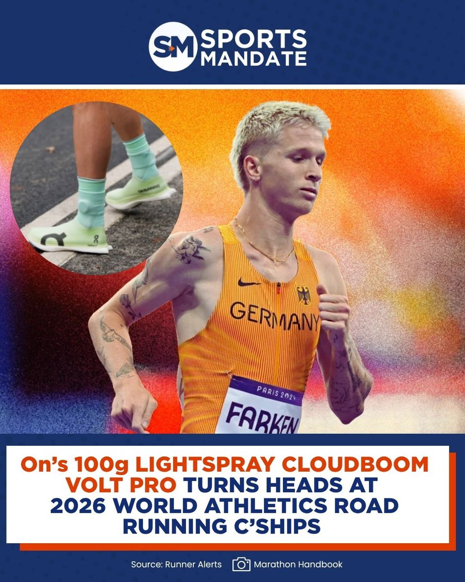 Sports_Mandate's tweet photo. Robert Farken won the men’s road mile at the World Athletics Road Running Championships in Copenhagen, clocking 3:51.80 for a German record and the world-leading time of the year.

#running #Athletics #runningshoes https://t.co/v0v93yVrzR