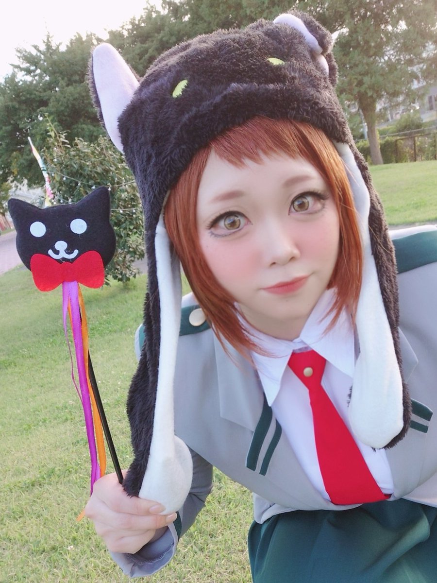 punyochiiiii's tweet photo. おそくほ！お茶子でした！🦀🦐さんのデクくんと一緒🥦︎🍵最高に楽しくてハッピーな1日でした！
お話してくださったみなさん、撮影してくださったみなさん、ありがとうございました🫶
#IWAKICONNECT
#コスあるき https://t.co/RuZ78mn48y