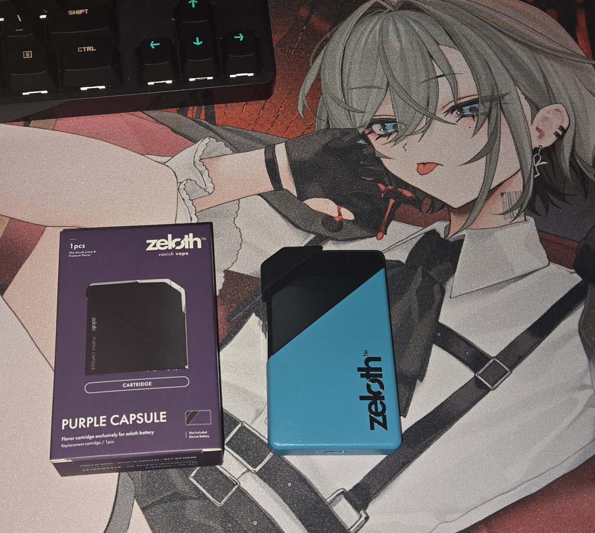 Sorati98841858's tweet photo. 二十日ネル×zelothコラボクーポンを使用し初購入
本当に無煙なのと、ネルさんが言っていた通りパープルがオアパぽくて吸いやすかった✨️
1番ビビったのは本体のサイズ、こんなに小さいしコンパクトなのに結構パンチ効いてるし、1400回吸えるのすごい!
リピートします😌✨
#zeloth
#ねるるーむ https://t.co/1jtezaoXZh