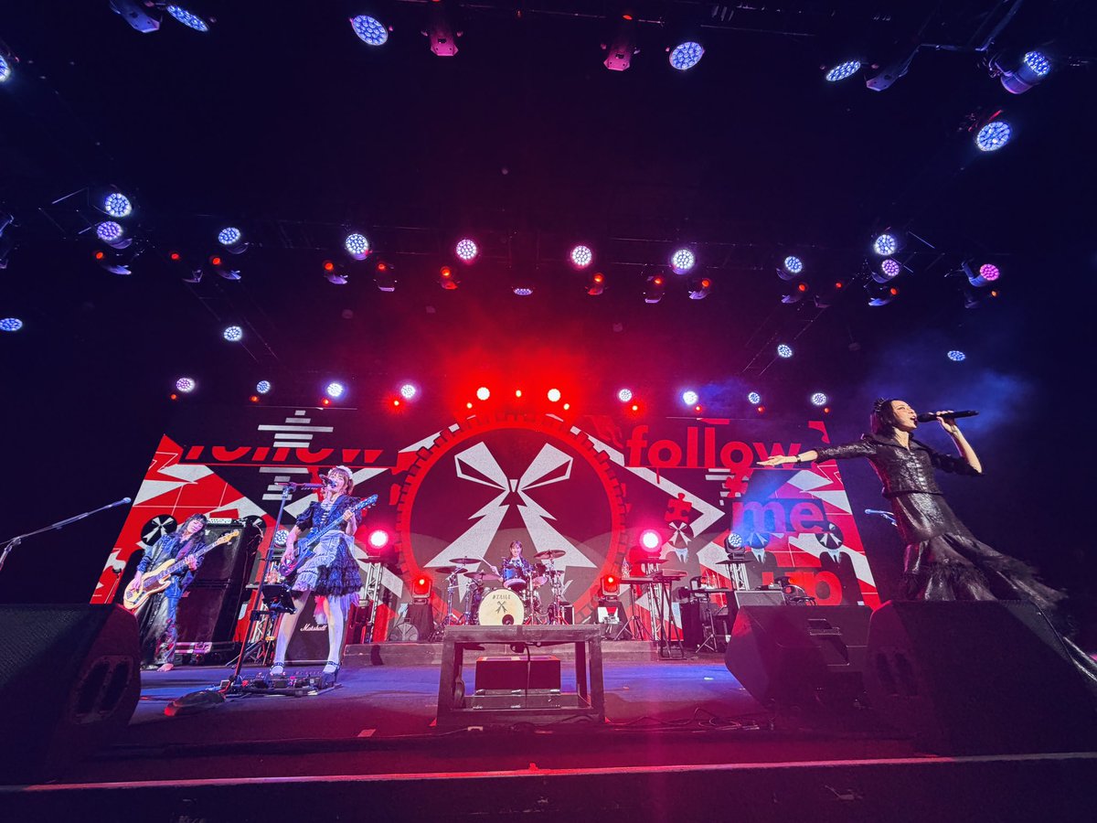 bandmaid's tweet photo. [Thank you]
"BAND-MAID WORLD TOUR 2026"
2026.09.20  day 17: Taipei

Thank you so much for being here today!
Please share your thoughts and feedback using the hashtag #bandmaid.

Next up is day 18: Oct 3 at Chicago

#bandmaid #台北 #Taipei https://t.co/IDNtFYZngS