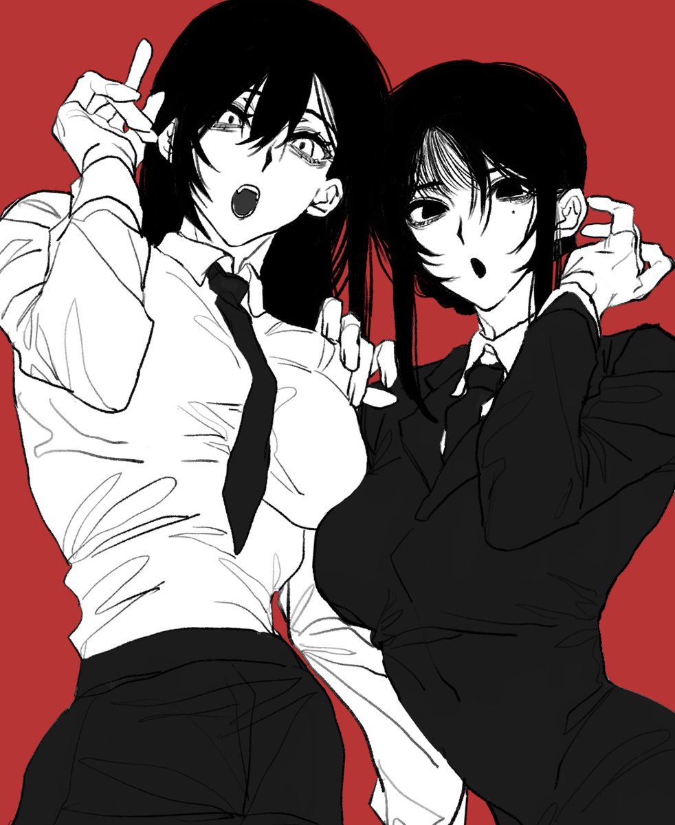 nill_nil_miso's tweet photo. お姉さんたちに詰められる絵 https://t.co/clIhKGBT9b