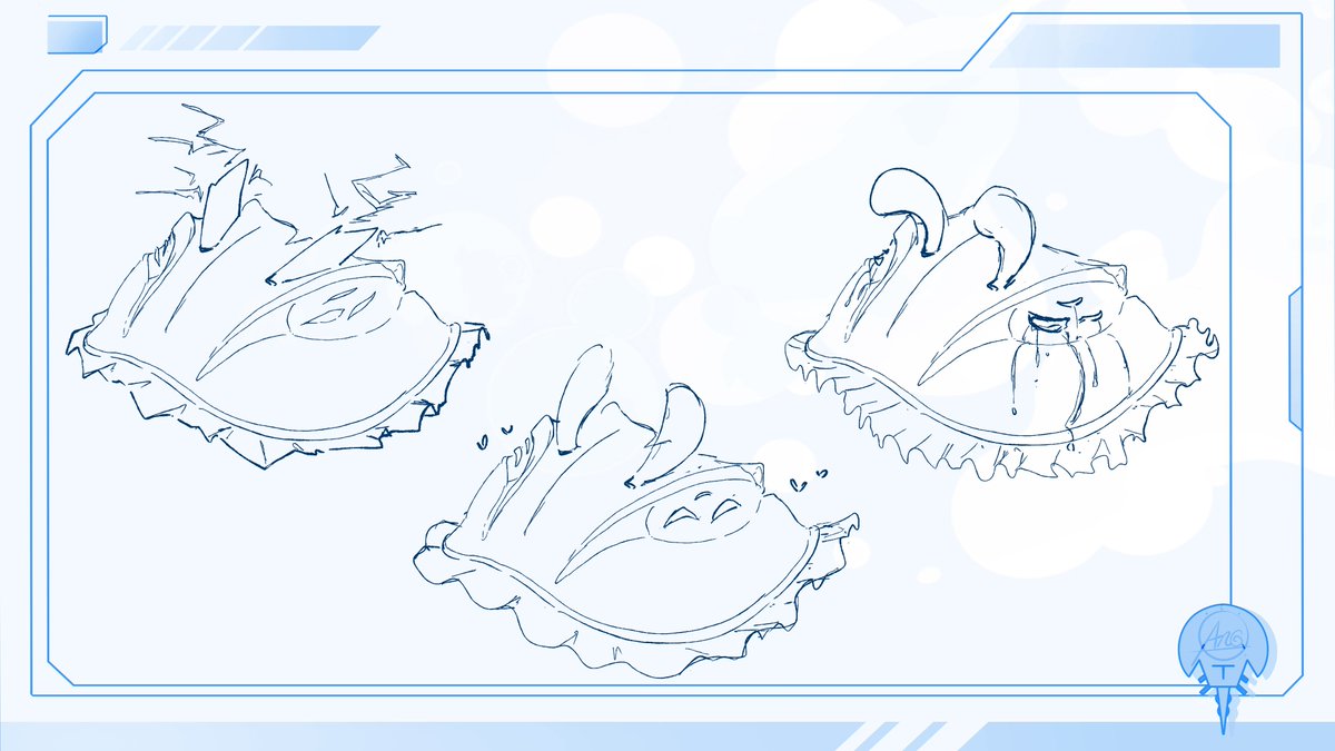 ano_o06's tweet photo. Some creature design ! Space horseshoe crab :]] 
For my series " Into Oblivion " https://t.co/Bdv9F25Gbr