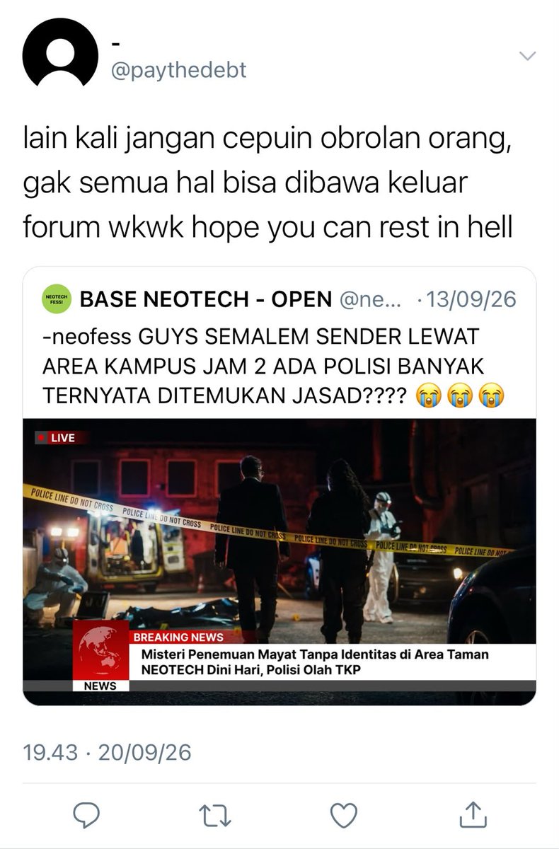 mavefics's tweet photo. #nomin (ft. 6dreamies), interactive alternate universe by mavefics. 

ketika rahasia yang harusnya terkubur rapat mulai bocor ke publik, seseorang harus membayar mahal. siapa yang sebenarnya memegang kendali, 

dan siapa yang jadi korban berikutnya? https://t.co/6Z2TNp5cbp