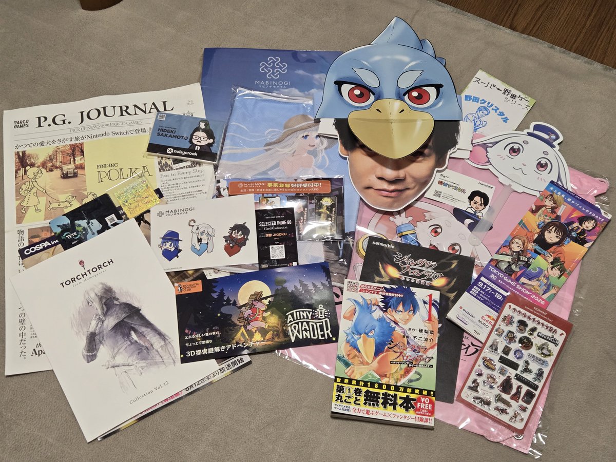 marlieon's tweet photo. 今年の戦利品
#TGS2026 https://t.co/ZP1KBJ4Baq