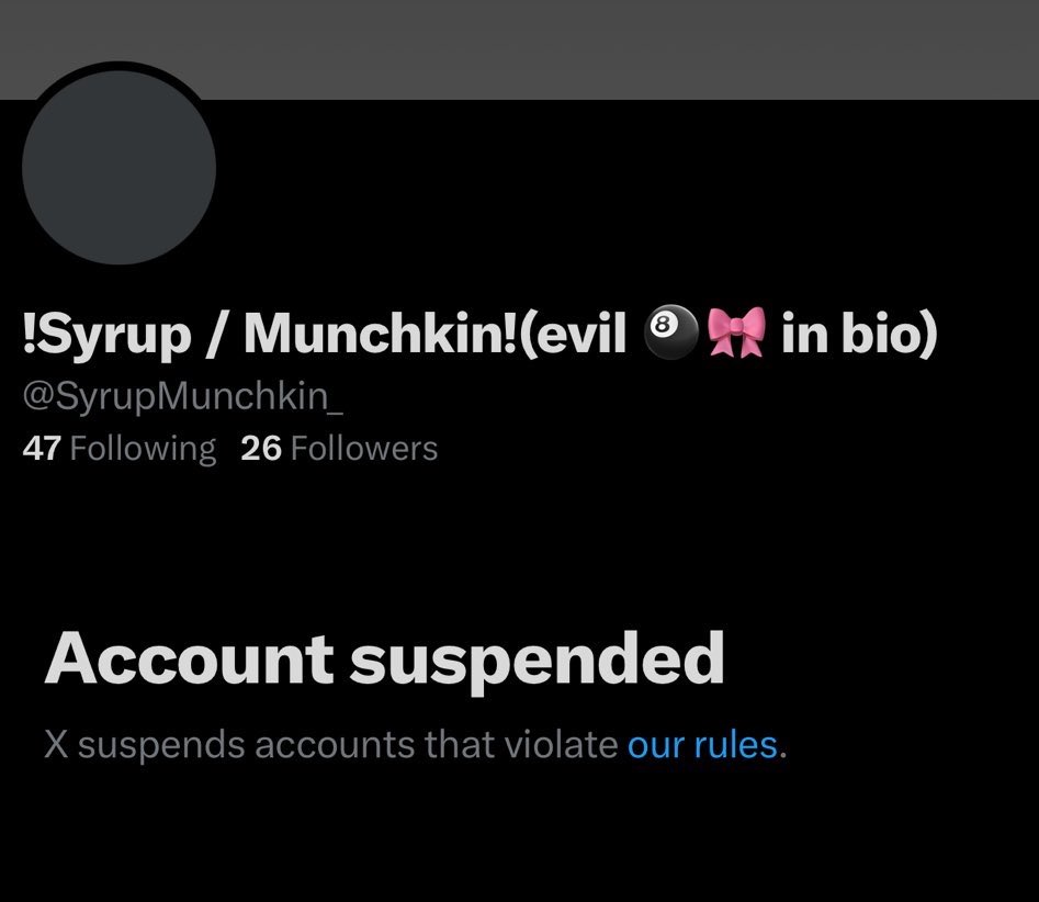 nnecrofawn's tweet photo. DOESNANYONE KNOW IF SUSPENDED OOMF GOT A NEW ACCOUNT AAAREHEHHRHFH https://t.co/FTt91VqEYE