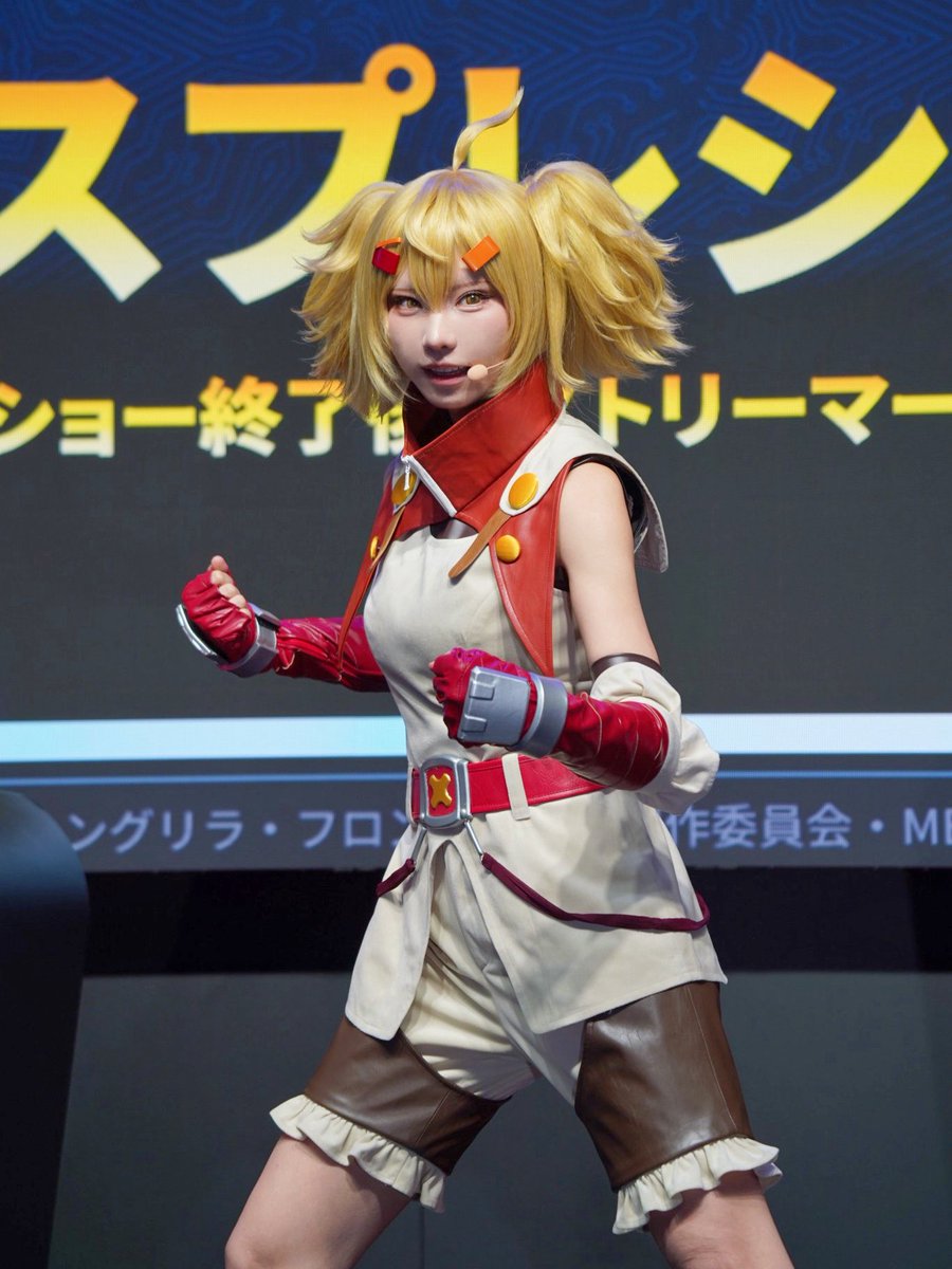 enako_cos's tweet photo. 『東京ゲームショウ2026』お疲れ様でした！
今年もたくさんのブースに出演させていただきました✨

明日は中止となってしまいましたが、色んなコスプレでステージに立って楽しい4日間でした🫶
見に来てくれた皆さん、本当にありがとうございました！
#TGS2026 https://t.co/IKgqeLWJgt