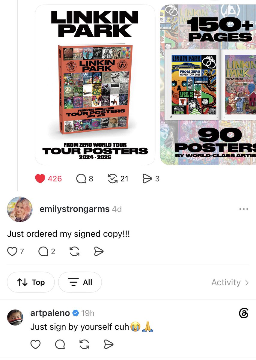 AishlingNYC's tweet photo. Just patiently waiting for the day when everyone on Instagram and Threads realize that I am not actually Emily Armstrong. https://t.co/LsfBYttyTF