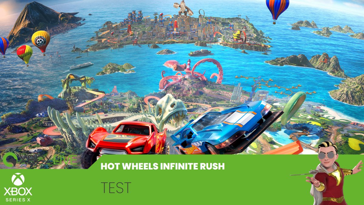 Xboxlivefr's tweet photo. Les petites voitures passent enfin en monde ouvert.

Le test de @RLY_M0nsTeR sur le jeu Hot Wheels: Infinite Rush de chez @MilestoneItaly est dispo sur notre site.

https://t.co/PpLoAiMh6R https://t.co/Ih2tU6e9kT