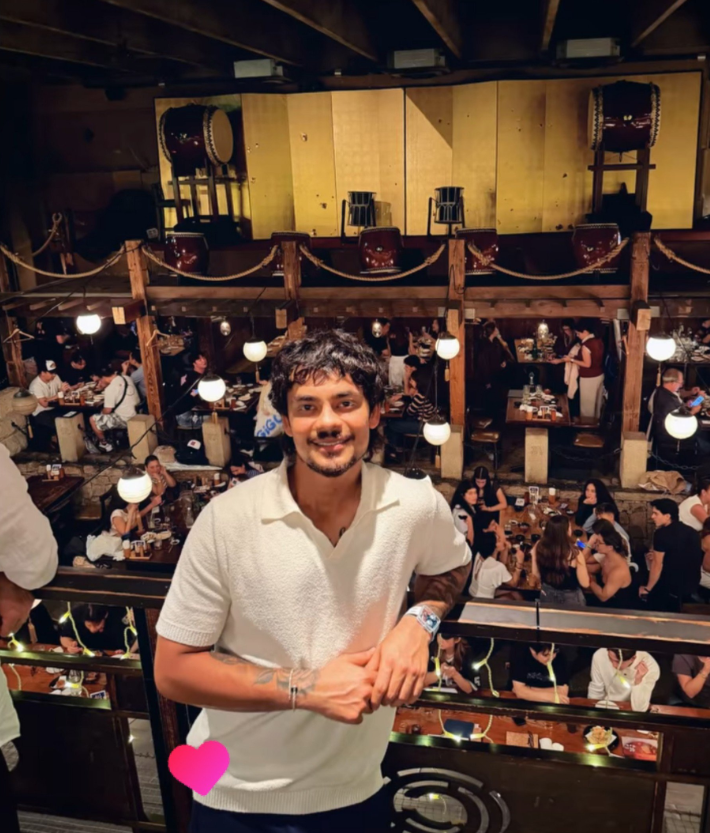 PRDepartment32's tweet photo. Ishan Kishan enjoying in Japan🤩 https://t.co/C2VqDRvhIE