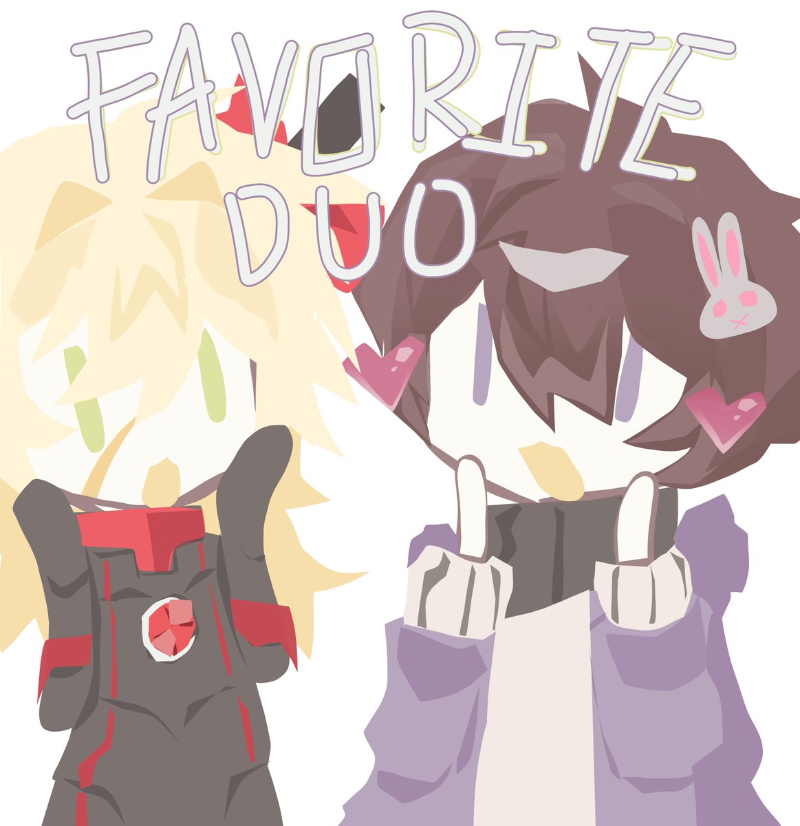 karkatstriders's tweet photo. Don't know who to choose for your favorite duo in strength trials award show? Consider voting for sidefall and sharpness, safety duo! 
#sharpnessfanart #sidefallfanart #safetyduo https://t.co/fsKFA5NpUH