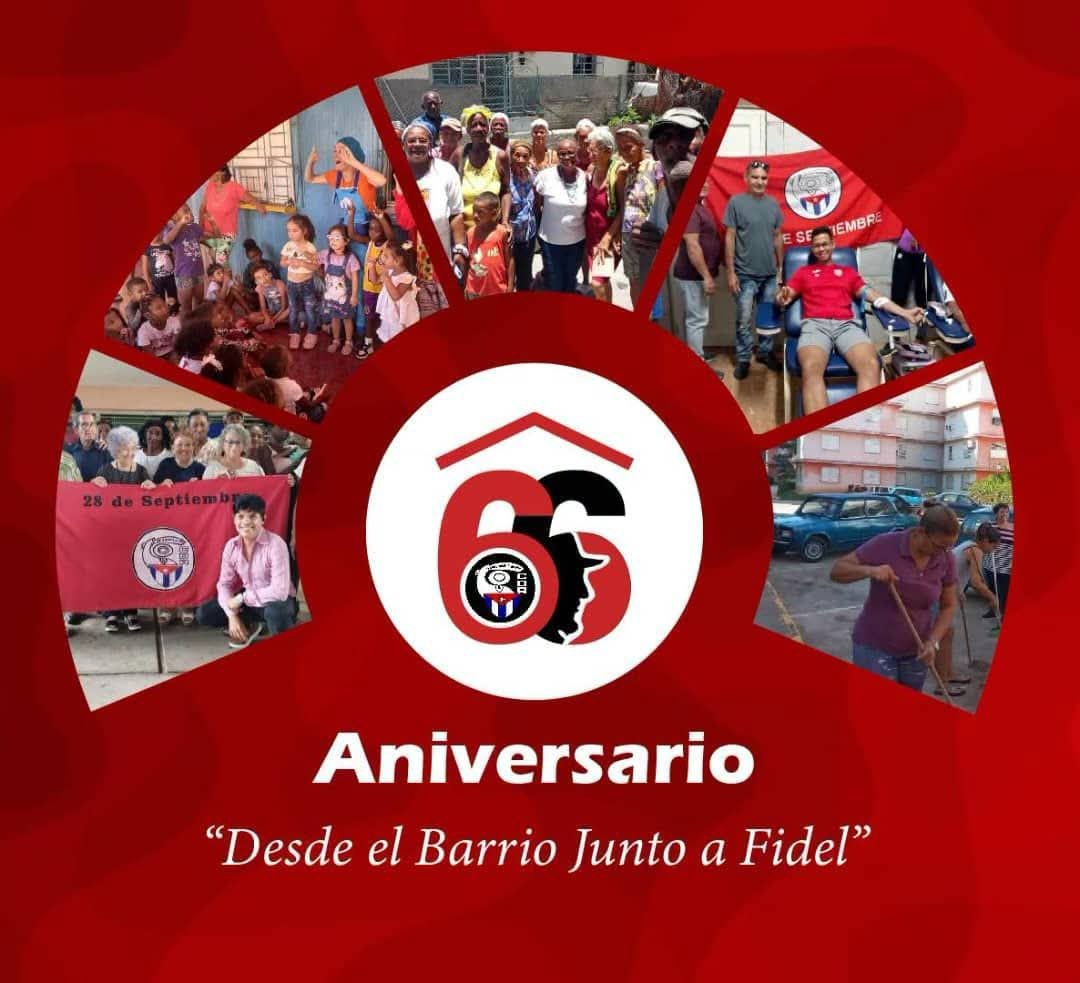 JHGcasanova's tweet photo. Desde mi barrio ,junto a #Fidel, celebraremos en #CiegodeÁvila, el aniversario 66 de los Comités de Defensa de la Revolución Cubana. 
#LatirAvileño #SinPerderUnDía @DiazCanelB @DrRobertoMOjeda @PartidoPCC @AlfreMene37409 https://t.co/MQ6ls4RuHH