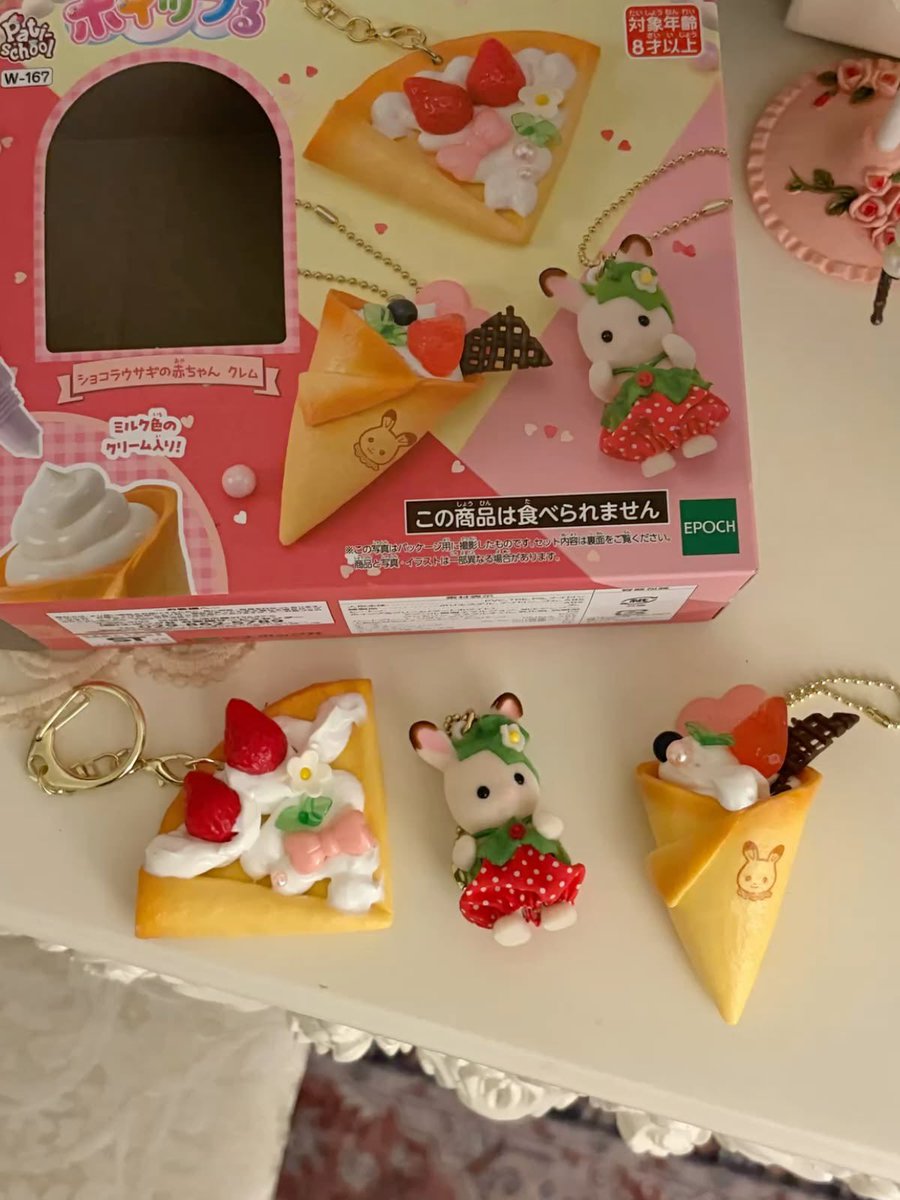 Hghway_1009's tweet photo. Sylvanian strawberry shortcake ini GEMES BANGET 😭🍓 https://t.co/pPbOtjvX04