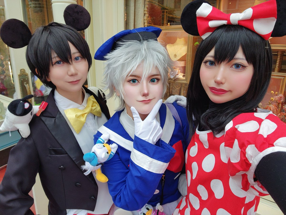 9eet9's tweet photo. エントミキミニドナチデで雨の中遊んできたよ~✨
#Dハロ仮装2026 https://t.co/H6bGmpgefL