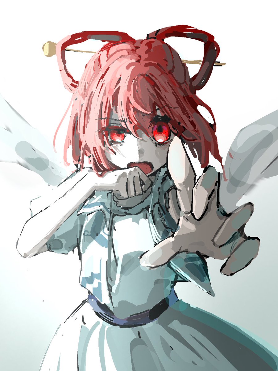 yo_uk_'s tweet photo. 黒歴史時代ルビーさん衝動描き
 #IQ2キラスト https://t.co/mFaduTz9xi