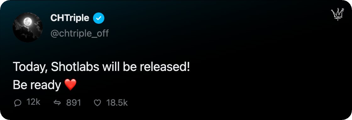 chtriple_off's tweet photo. Today is the day! 😄 https://t.co/6XUuhd77MH