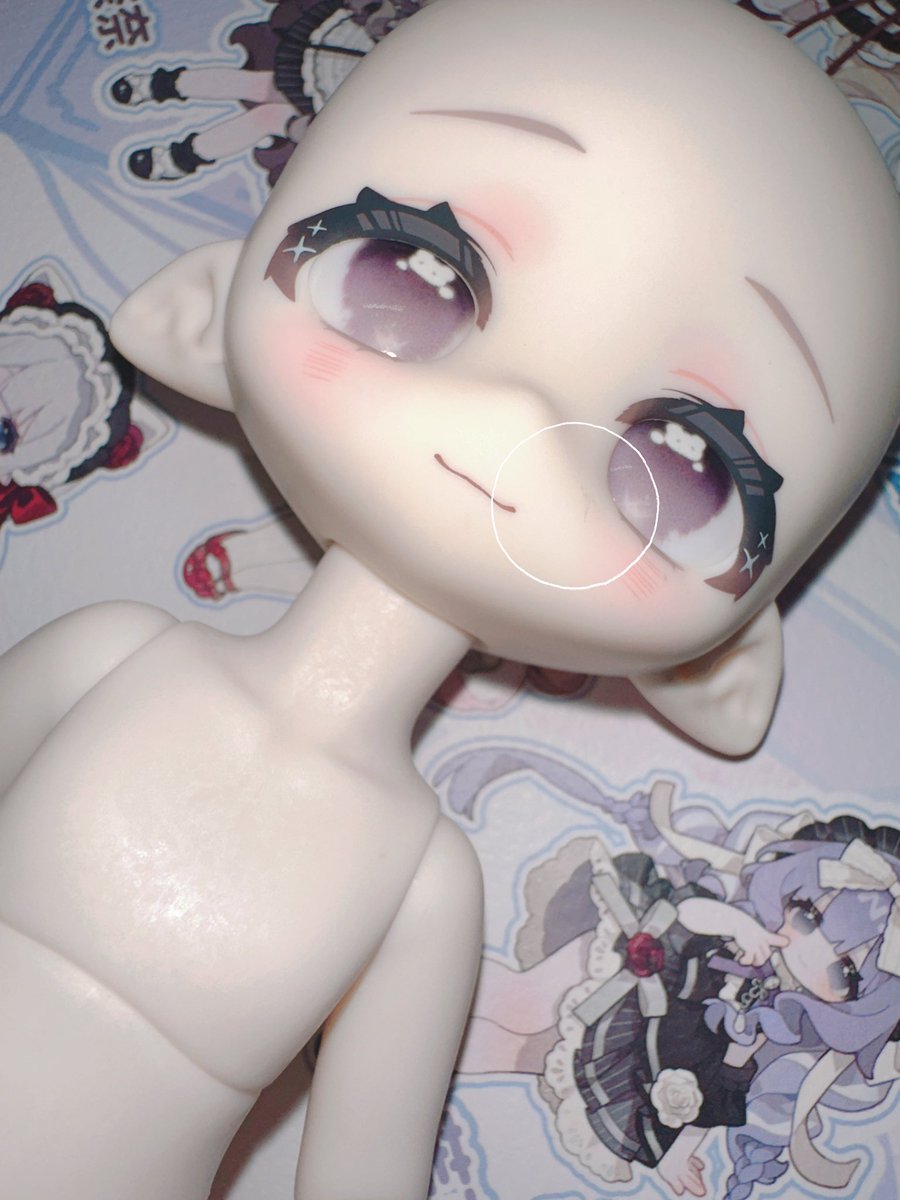 u_d0ll's tweet photo. 顔もボディも結構汚れてて悲しい https://t.co/bzKgAwpPJk