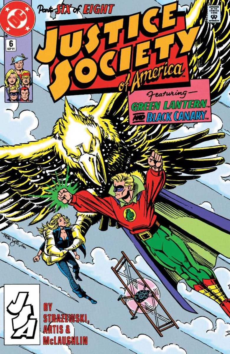 jsapresents's tweet photo. New JSA IN THE 90s PODCAST! M.A. Solko &amp; Shag cover the 1991 JUSTICE SOCIETY OF AMERICA miniseries. In issue #6, Green Lantern &amp; Black Canary are held captive by a living constellation thousands of feet in the air! And finally, the JSA reunites!
https://t.co/Gpy1IMKaUn https://t.co/la06pfST7X