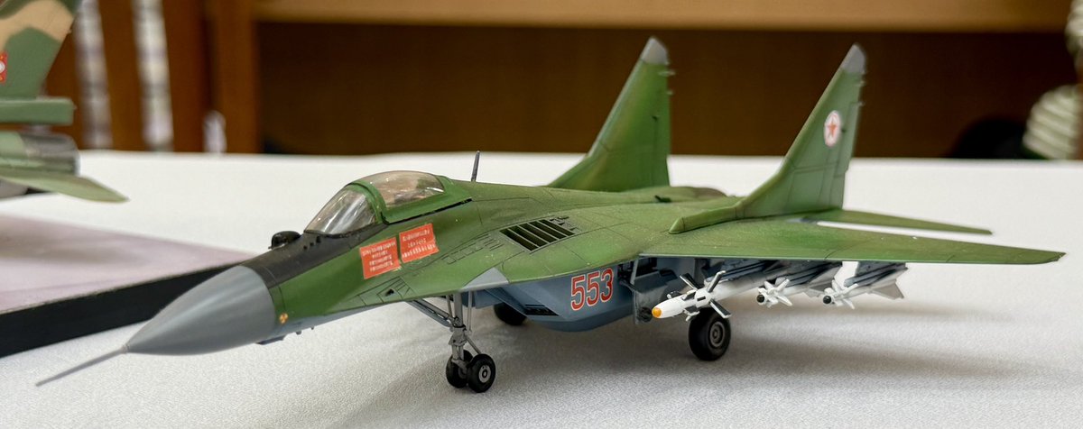 heygoro384's tweet photo. 反米空軍国家祭り…

ベネズエラ空軍のF-16Aや北朝鮮のMIg-29、あまり見る機会がないので新鮮でした

#奈良模型愛好会　#奈良模型愛好会秋展 https://t.co/DS0XR8qlVn