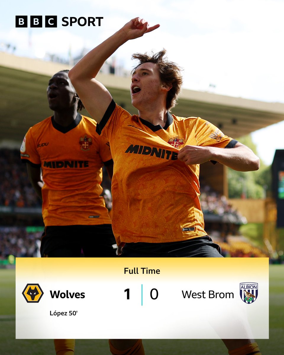 BBCMOTD's tweet photo. One goal is all Wolves need to claim the Black Country bragging rights 🐺 https://t.co/EBNR1PV6qH