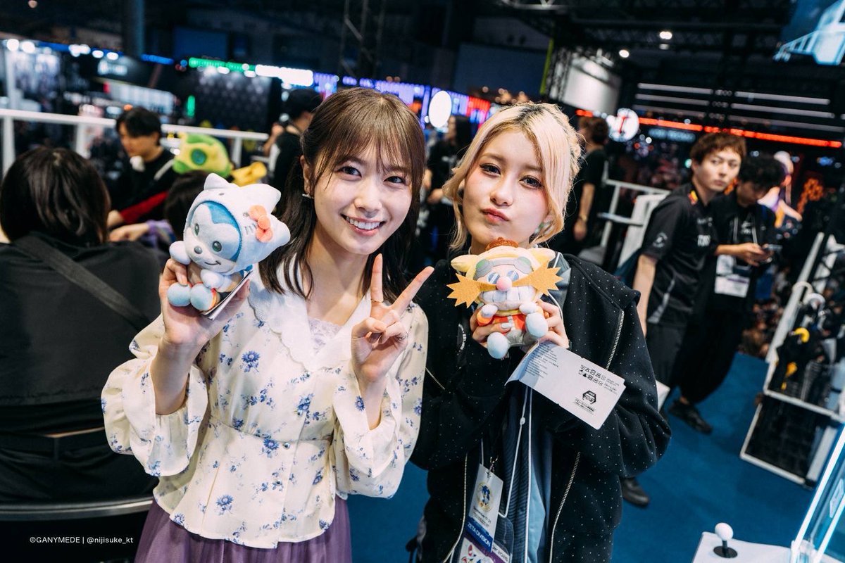 acomingZZ's tweet photo. TGS！！੯ू•́ू ໒꒱⁼³₌₃にぶちゃんと！！
昨日はyunocyさんとも🥹 https://t.co/hlPVbaXn05