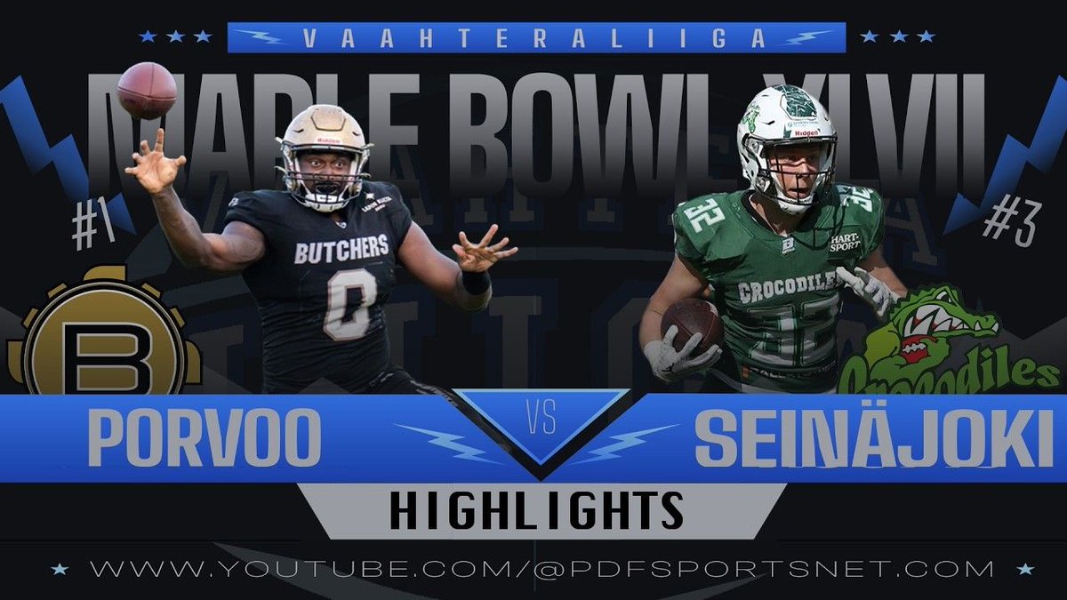 PDFSportsNet's tweet photo. PDF would like to take a moment to thank the Vaahteraliiga! As the season closes we thank you for an amazing second year of partnership. Check out highlights from this year's Maple Bowl XLVII on PDF last week and looking forward to the future! https://t.co/0HEVDXSyuQ https://t.co/nSpd0TiTqp