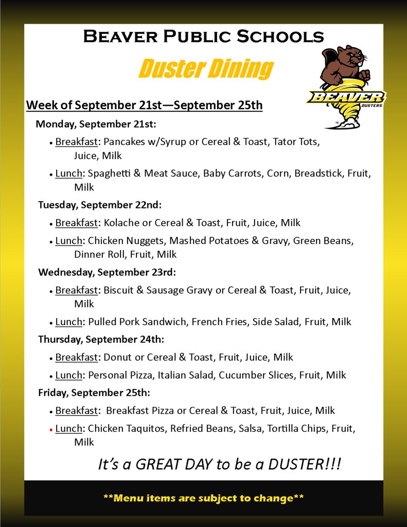 beaver_dusters's tweet photo. Here is the Week at a Glance for September 21st - September 26th! It's a VERY BUSY week to be a Duster! 🖤💛🌪️ https://t.co/impNtxj4QG